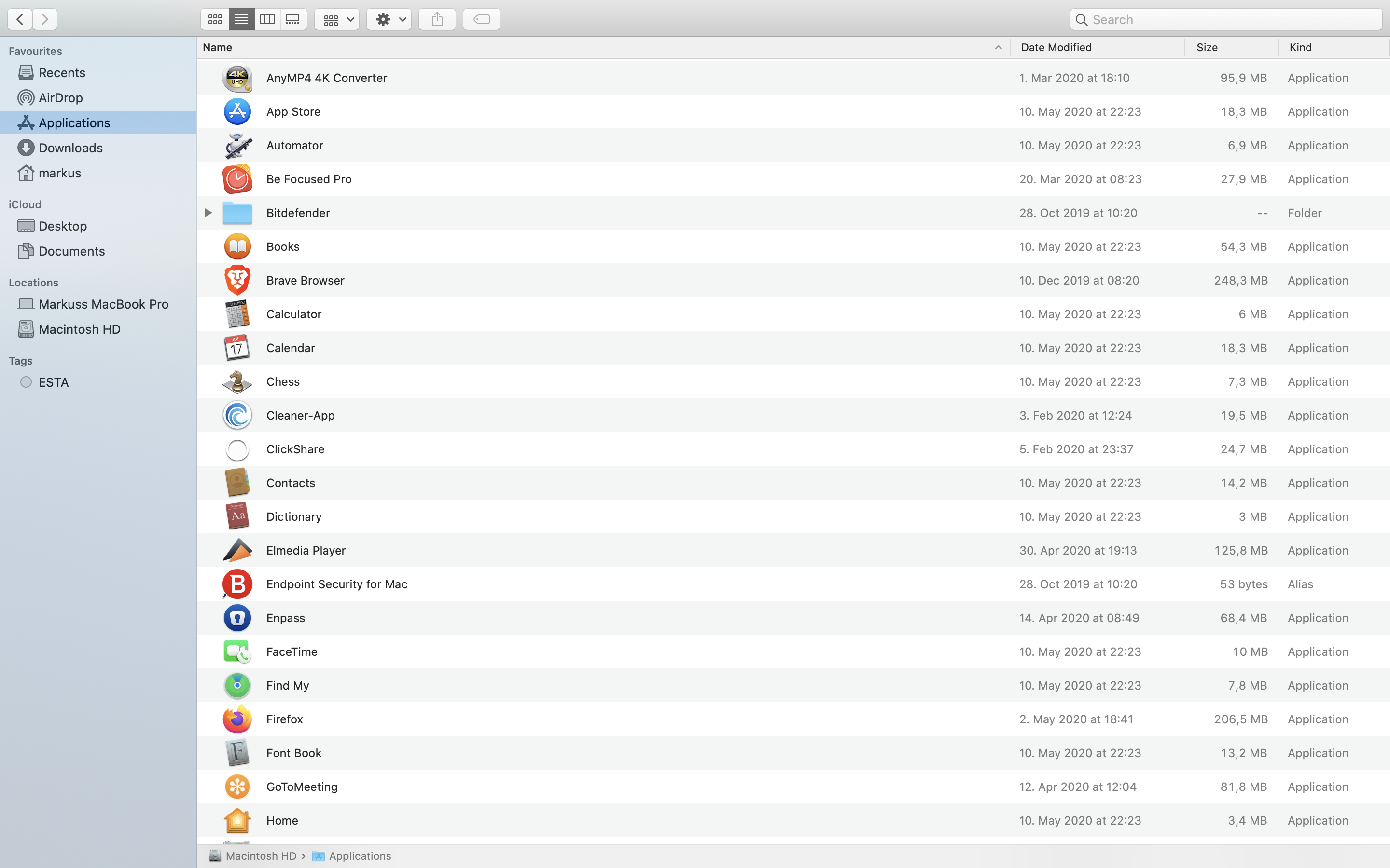 MacOS Finder