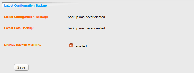 DOMOS Backup Overview