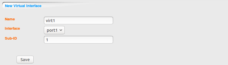 DOMOS Virtual Network Interfaces