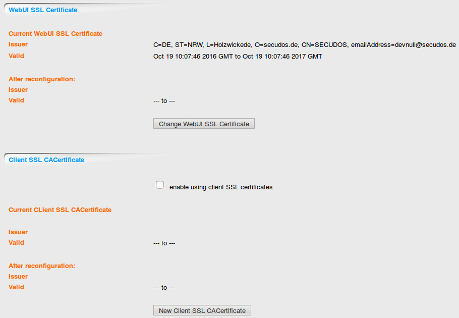 DOMOS SSL Certificate